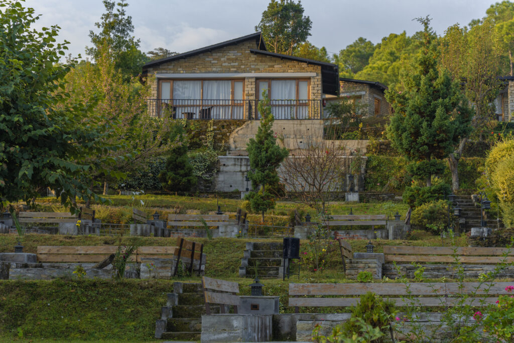 a luxury resort at ranikhet